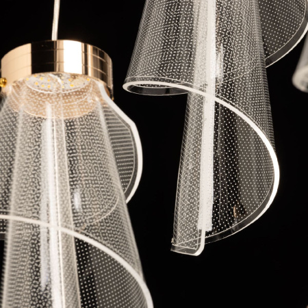 Каскадная люстра De Markt Конти 488013110