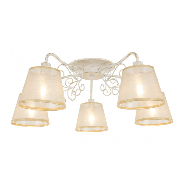 Потолочная люстра Arte Milano 341120/5 WT+G