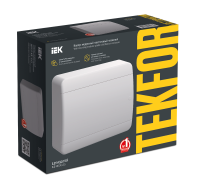 Корпус пластиковый накладной ЩРН-П-12 IP41 белая дверь TEKFOR IEK