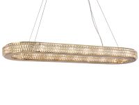 Подвесная люстра Newport Melody 8560/100 C oval gold polished М0070796
