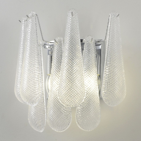 Настенный светильник Crystal Lux FONTAIN AP2 CHROME