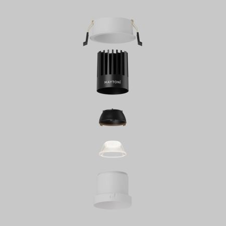 Встраиваемый светильник Maytoni Dip DL118-15W-4K-W