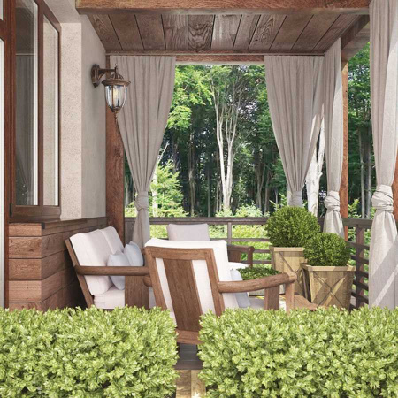 Уличный настенный светильник Feron PL6302 11898