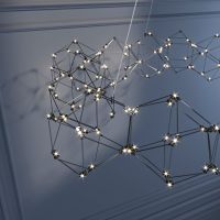 Подвесной светодиодный светильник Eurosvet Uma 90169/15 черный жемчуг