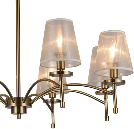 Люстра на штанге Escada Faith 694/8PL Gold