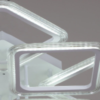 Потолочная люстра Reluce 09826-3.3-4+4B WH