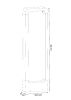 Ландшафтный светильник Arte Lamp Trapezio A2060PA-1BK