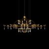 Подвесная люстра Loft IT Mira 10587/1000 Gold Asfour