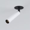 Встраиваемый светодиодный спот Elektrostandard Diffe 25027/Led белый/черный a058216