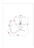 Бра Arte Lamp Alhena A4091AP-1CC